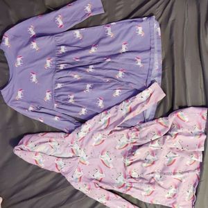 Old navy girls unicorn dresses